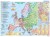 Europa po 1945 roku. Mapa ścienna wydawnictwa Meridian