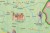 Polska pierwszych Piastów. Mapa ścienna wydawnictwa Meridian. Fragment 1