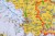 Polska w latach 1919-1939. Mapa ścienna wydawnictwa Meridian. Karton 2 - fragment 2
