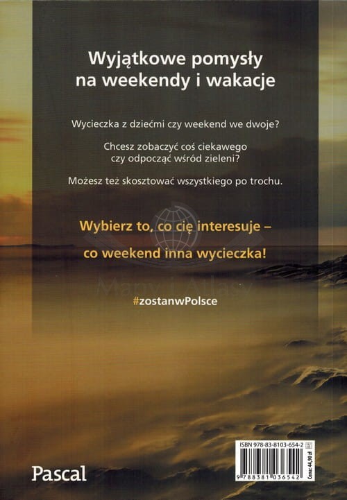 Polska poza miastem. Przewodnik wydawnictwa Pascal. Okładka tył