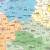 Polska 1:500 000. Mapa ścienna administracyjno-kodowa. Wyd. 2020. Wersja STRONG. Fragment 1