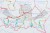Polska 1:550 000. Degradacja środowiska w Polsce. Mapa ścienna wydawnictwa Meridian. Fragment 5