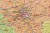 Polska 1:500 000. Mapa ścienna administracyjno-drogowa wydawnictwa Meridian. Fragment 1