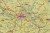 Polska 1:500 000. Mapa ścienna administracyjno-drogowa wydawnictwa Meridian. Fragment 3