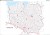 Polska 1:550 000. Mapa ścienna konturowa (administracyjna) wydawnictwa Meridian