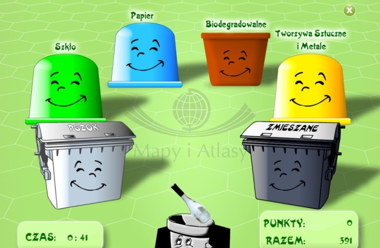 Odpady i recykling. Encyklopedyczny przewodnik multimedialny wydawnictwa Meridian. Grafika 3