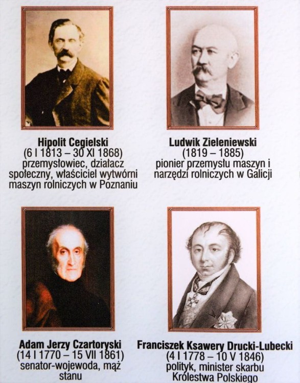 Ziemie polskie po kongresie wiedeńskim. Mapa ścienna wydawnictwa Meridian. Fragment 5