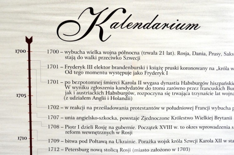 Rzeczpospolita Polska w XVII i XVIII w. / Europa do połowy XVIII w. Dwustronna mapa ścienna wydawnictwa Meridian. Strona 2 - fragment 6