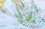Świat 1:22 000 000. Mapa ścienna krajobrazowa wydawnictwa Meridian. Fragment 4