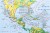 Świat 1:22 000 000. Mapa ścienna krajobrazowa wydawnictwa Meridian. Fragment 7