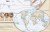 Świat w okresie wielkich odkryć geograficznych XVII-XVIII wiek. Mapa ścienna wydawnictwa Meridian. Fragment 4