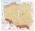 Polska 1:500 000. Mapa ścienna z podziałem na strefy obciążenia wiatrem. Wydawnictwo: Meridian