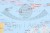 Ameryka Północna 1:5 600 000. Mapa ścienna polityczna wydawnictwa Meridian. Fragment 2