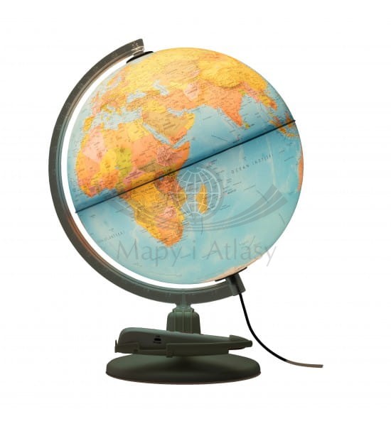 Parlamondo interaktywny globus edukacyjny. Podświetlony