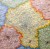 Polska 1:1 800 000. Mapa administracyjna w wersji magnetycznej. Fragment 2