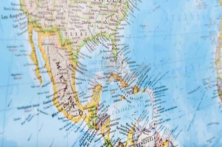 Świat 1:15 267 000. Mapa ścienna w formie murala. Wydawnictwo: National Geographic. Fragment 6