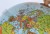 Globus polityczny 32 cm. Producent: Zachem. Fragment 1