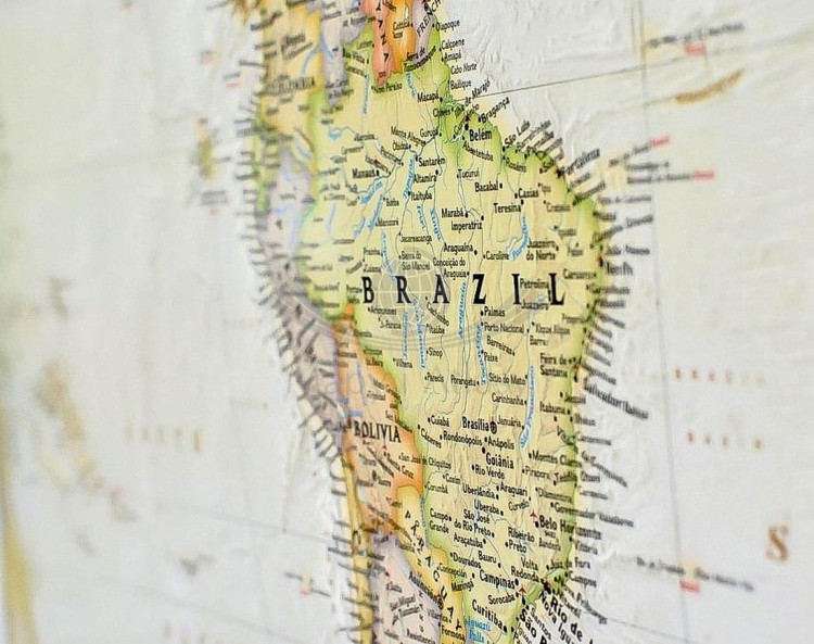 Świat 1:29 772 000. Mapa polityczna, ekskluzywna. Wersja magnetyczna. Wydawnictwo: National Geographic. Fragment 7
