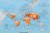 Świat 1:31 854 000. Mapa polityczna w wersji magnetycznej. Wydawnictwo: National Geographic. Fragment 8
