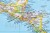 Ameryka Północna 1:8 950 000. Mapa ścienna polityczna. Wydawnictwo: National Geographic. Fragment 5