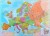 Europa 1:4 300 000. Mapa polityczno-drogowa. Rama alu SLIM