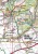 Ołomuniec i okolice / Olomouc, okoli Olomouce. Mapa / Plan miasta wydawnictwa Freytag & Berndt. Fragment 2