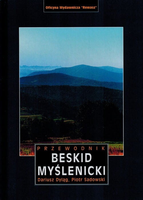 Beskid Myślenicki (Makowski). Przewodnik wydawnictwa Rewasz. Okładka