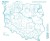Polska. Mapy konturowe-bloczki. Zestaw 1. Mapa 8