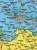 Niemcy 1:1 000 000. Foliowana mapa składana kodowa wydawnictwa Piętka. Fragment 2