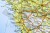 Europa 1: 2 600 000. Mapa drogowo-fizyczna w wersji do wpinania wydawnictwa Freytag & Berndt. Fragment 8