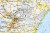 Europa 1: 2 600 000. Mapa drogowo-fizyczna w wersji do wpinania wydawnictwa Freytag & Berndt. Fragment 10