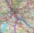 Słowacja 1:400 000 . Mapa drogowa w ramie drewnianej wydawnictwa Freytag & Berndt. Fragment 2
