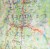 Słowacja 1:400 000 . Mapa drogowa w ramie drewnianej wydawnictwa Freytag & Berndt. Fragment 6