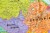 Afryka 1:8 000 000. Mapa polityczna w wersji do wpinania wydawnictwa Maps International. Fragment 3