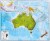 Australia 1:7 000 000. Arkusz, mapa ścienna polityczna wydawnictwa Maps International