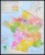 Francja 1:1 000 000. Mapa administracyjna z kodami pocztowymi w ramie drewnianej. Wydawnictwo: Stiefel