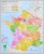Francja 1:1 000 000. Mapa administracyjna z kodami pocztowymi w wersji magnetycznej. Wydawnictwo: Stiefel