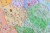 Rosja 1:5 400 000. Mapa kodowa w ramie drewnianej. Wydawnictwo: Stiefel. Fragment 5