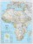 Afryka. Arkusz, mapa ścienna polityczna wydawnictwa National Geographic