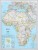 Afryka. Mapa polityczna w wersji do wpinania. Wydawnictwo: National Geographic