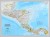 Ameryka Środkowa (Centralna). Mapa polityczna w wersji do wpinania. Wydawnictwo: National Geographic