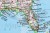 Ameryka Północna 1:14 009 000. Mapa ścienna polityczna. Wydawnictwo: National Geographic. Fragment 2