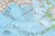 Ameryka Północna 1:14 009 000. Mapa ścienna polityczna. Wydawnictwo: National Geographic. Fragment 9