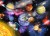 Układ słoneczny. Kosmos. Puzzle 300 elementów. Producent: Ravensburger. Po ułożeniu