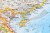Azja 1:13 812 000. Mapa polityczna w wersji do wpinania. Wydawnictwo: National Geographic. Fragment 2