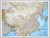 Chiny 1:7 804 000. Mapa w wersji do wpinania. Wydawnictwo: National Geographic