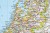 Francja, Belgia, Holandia, Anglia, Walia 1:1 953 000. Arkusz, mapa ścienna polityczna wydawnictwa National Geographic. Fragment 3