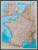 Francja, Belgia, Holandia, Anglia, Walia 1:1 953 000. Mapa polityczna w wersji magnetycznej. Wydawnictwo: National Geographic