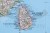Indie 1:5 625 000. Arkusz, mapa ścienna wydawnictwa National Geographic. Fragment 1