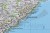 Indie 1:5 625 000. Arkusz, mapa ścienna wydawnictwa National Geographic. Fragment 4